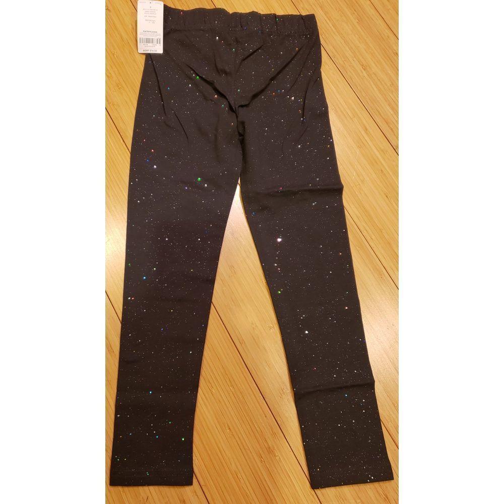 Carter's Kids sparkley black Leggings